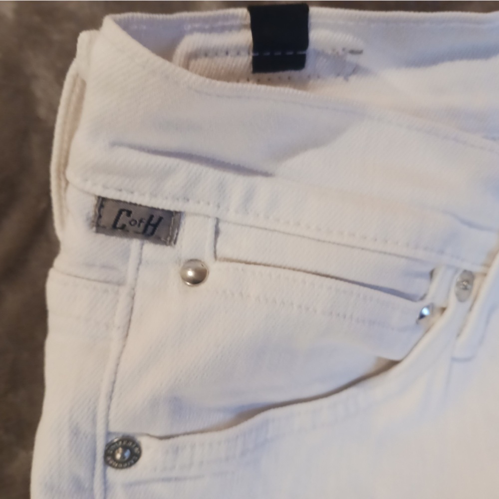 Citizens of Humanity White Bootcut Jeans